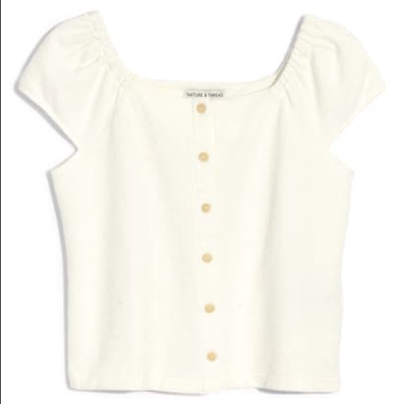 Texture & Thread Button Front Top - Picture 3 of 6